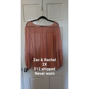 Chiffon and Lace Top
